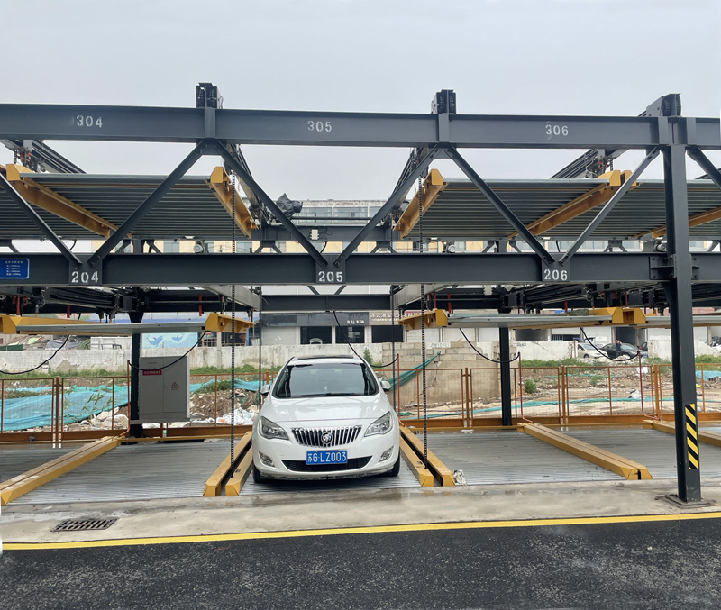 3-Storey 3-Dimensional Automated Parking System Multilevel Stacked Parking