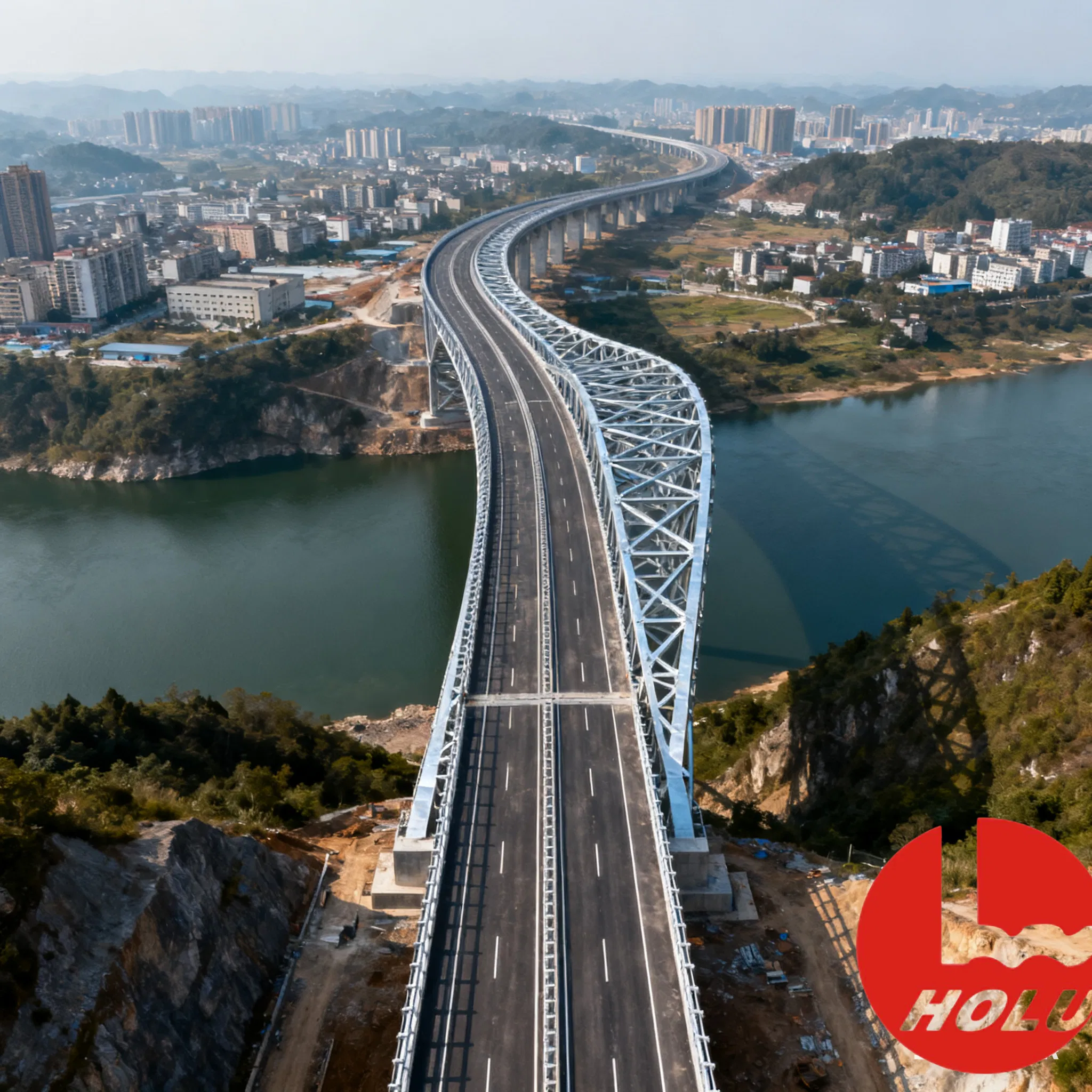 High-Quality Modular Steel Bridge with Enhanced Structural Stability