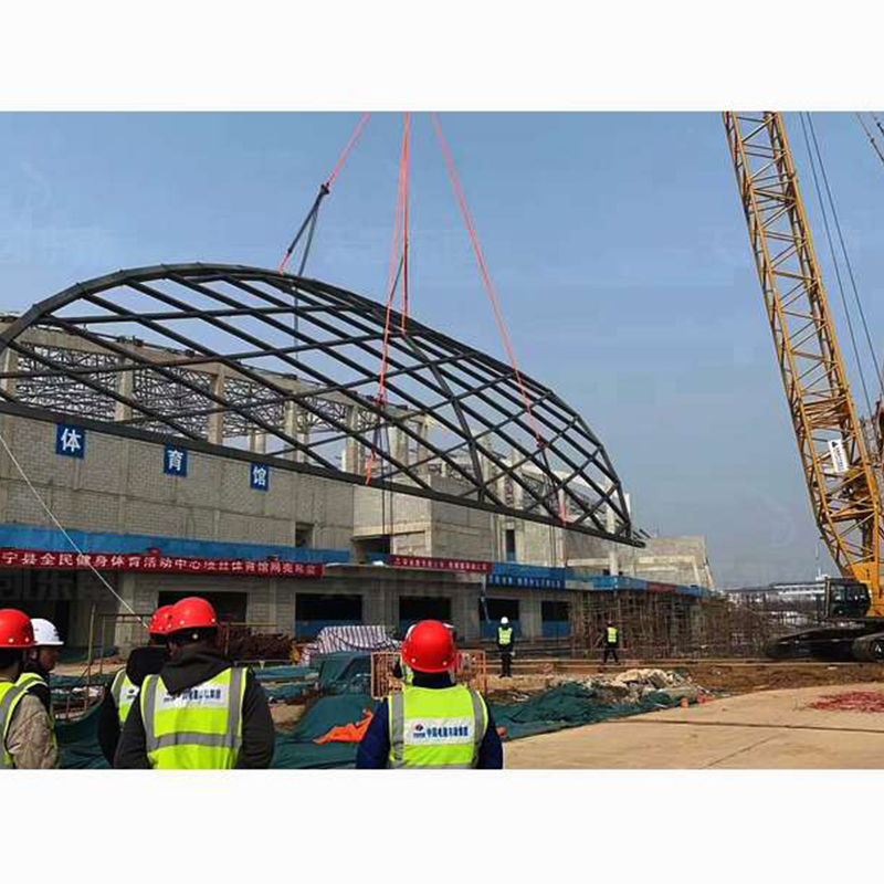 High-Capacity Steel Structure Stadium for Professional Sports Amenities