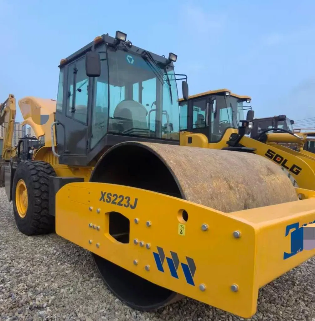 Ultra Compact Used Tandem Roller for Sidewalk and Pedestrian Path Paving