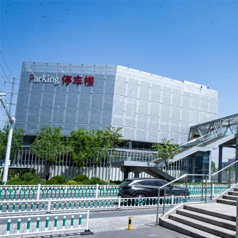 Cheap Prefabricated Steel Structure Industrial Building Design Prefab Car Parking