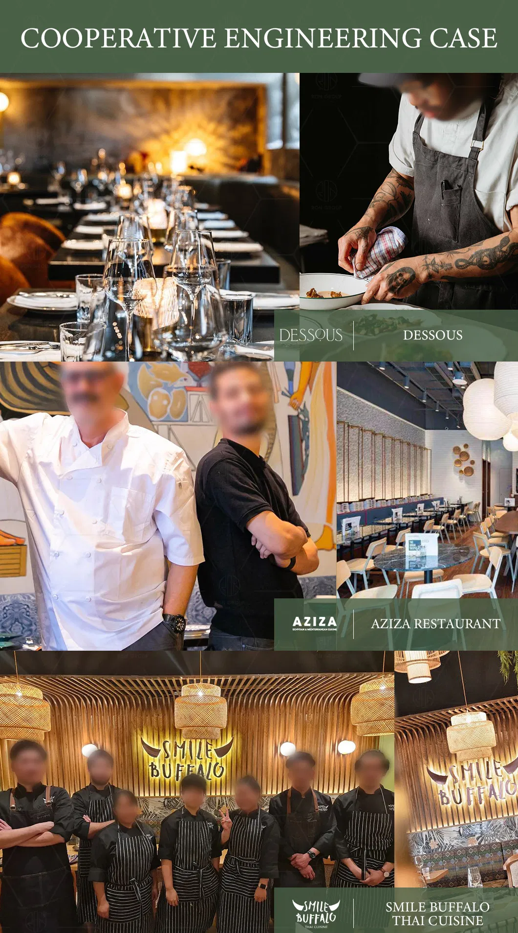 Professional Apron Display