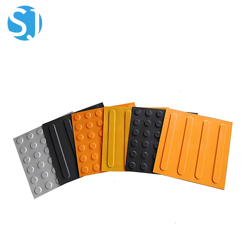 PVC Tactile Paving Tile Cost-Effective Tgsi Tactile Indicator for Blind Path Pedestrian Safety Detectable Warning Surface
