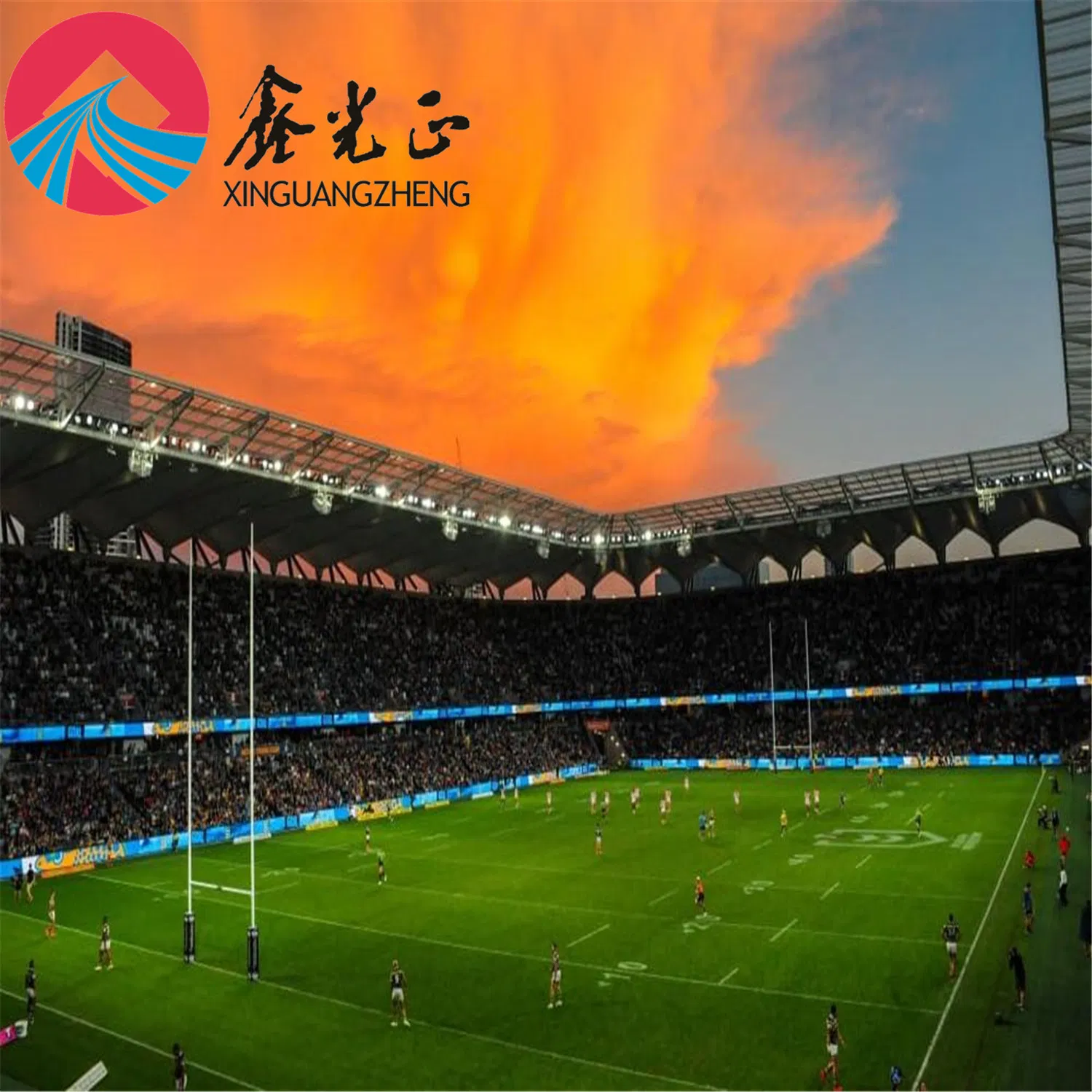 Prefabricated Structure Steel Sports Hall Basketball Gym Football Stadium