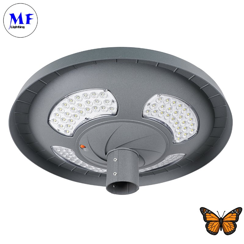 Factory Price Aluminium IP65 Ik08 All in One Parking Lot Pedestrian Path Unban Squares Sidewalks School Road Highway LED Solar Garden Street Light