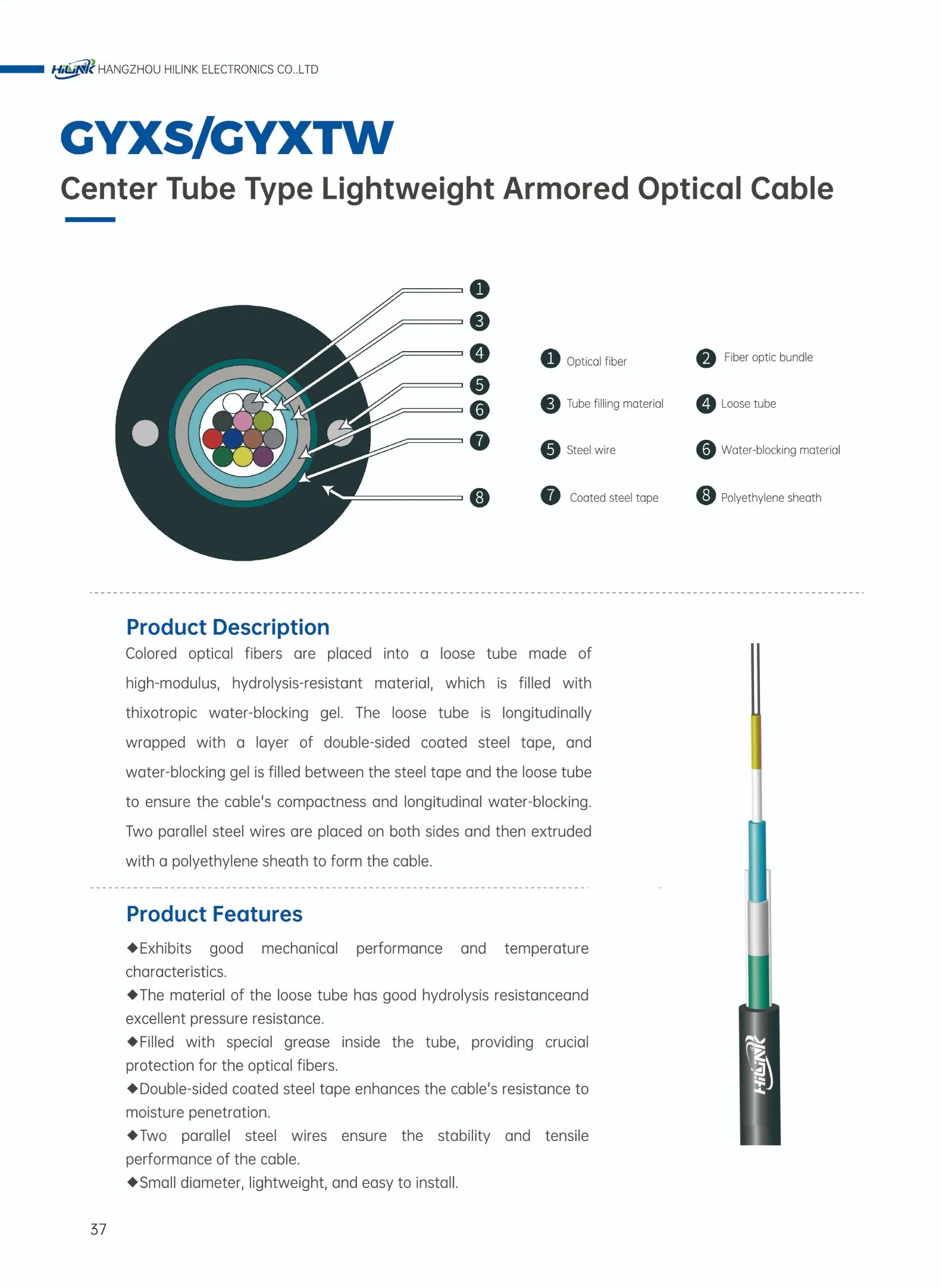 Cable Structure Specification