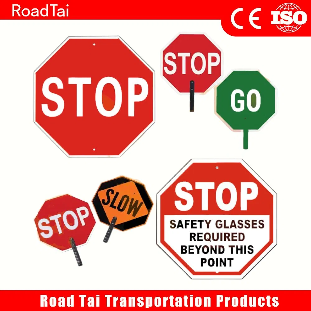 Warning Sign for Pedestrian Walkway and Bike Path Safety