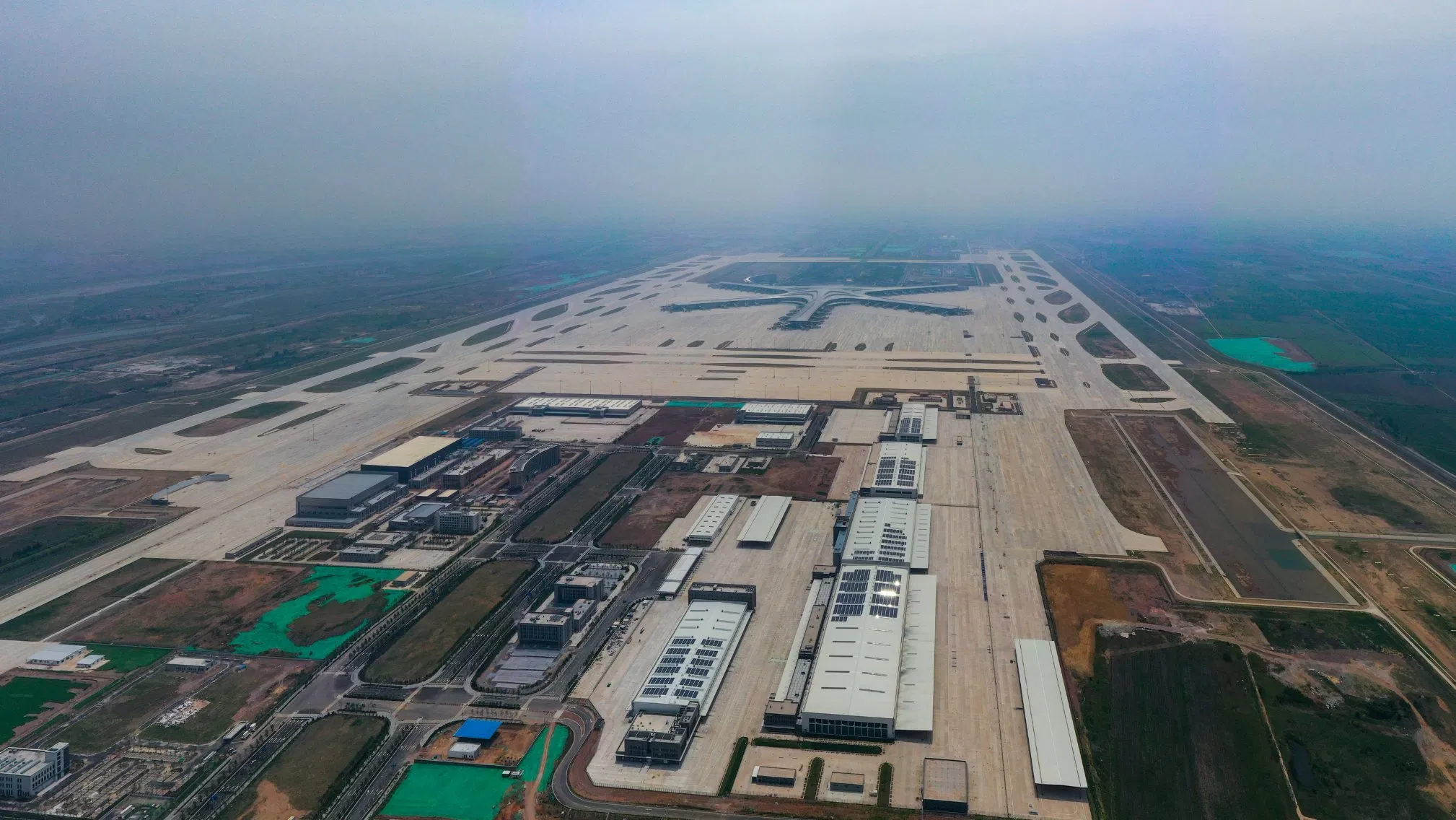 Prefabricated Steel Structure Aircraft Apron for Airport Ground Infrastructure