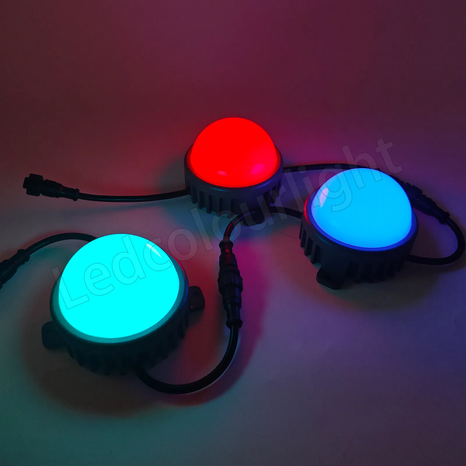 Pixel Point LED Light 100mm Aluminum Base Stage Lighting Architectural Facade Lighting