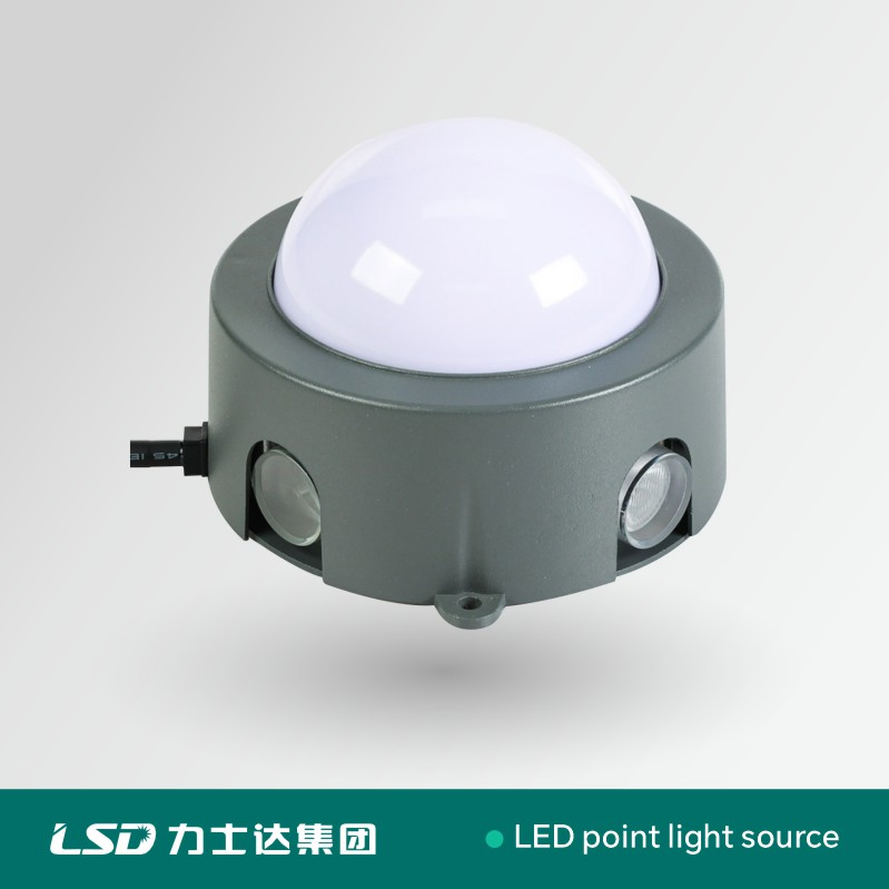 DMX512 LED Pixel Point Light IP67 Waterproof for Architectural Facade Lighting