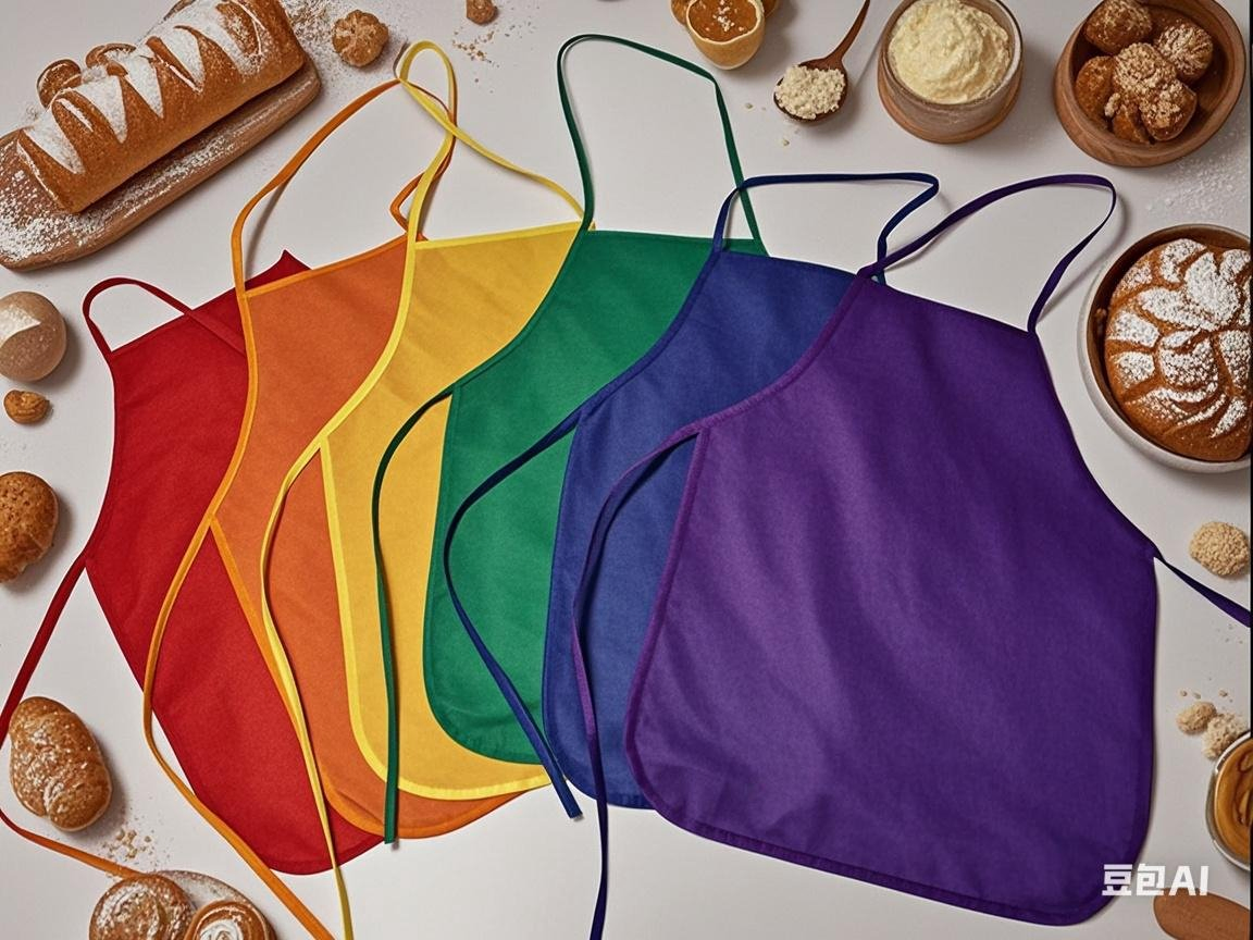 Custom Logo Print Eco-Friendly Disposable Non Dirt Resistance Woven Kids Art Apron for Painting