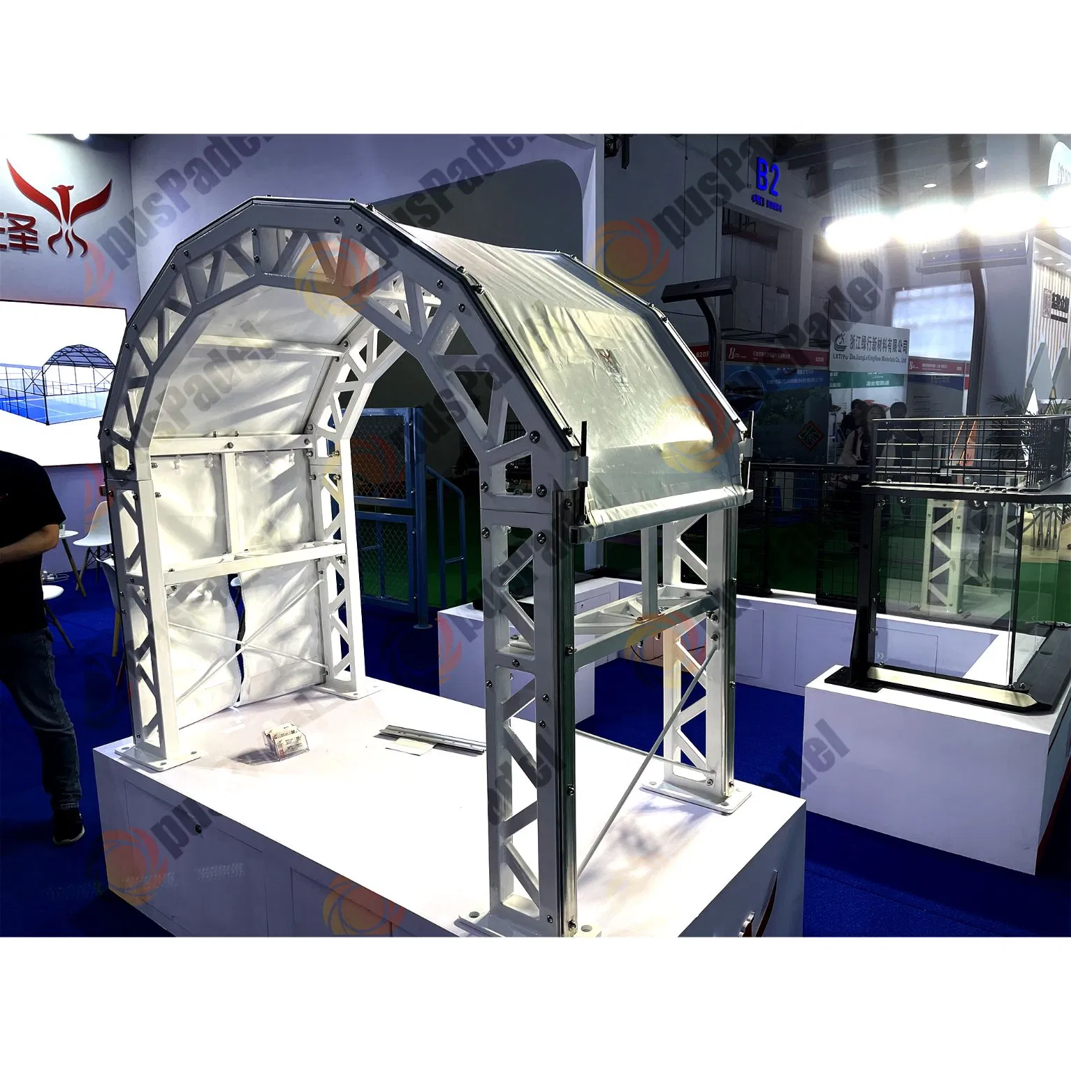 Large Stadium Tent Basketball Court Tennis Hall and Sports School Stadium Indoor Basketball Court for Sale