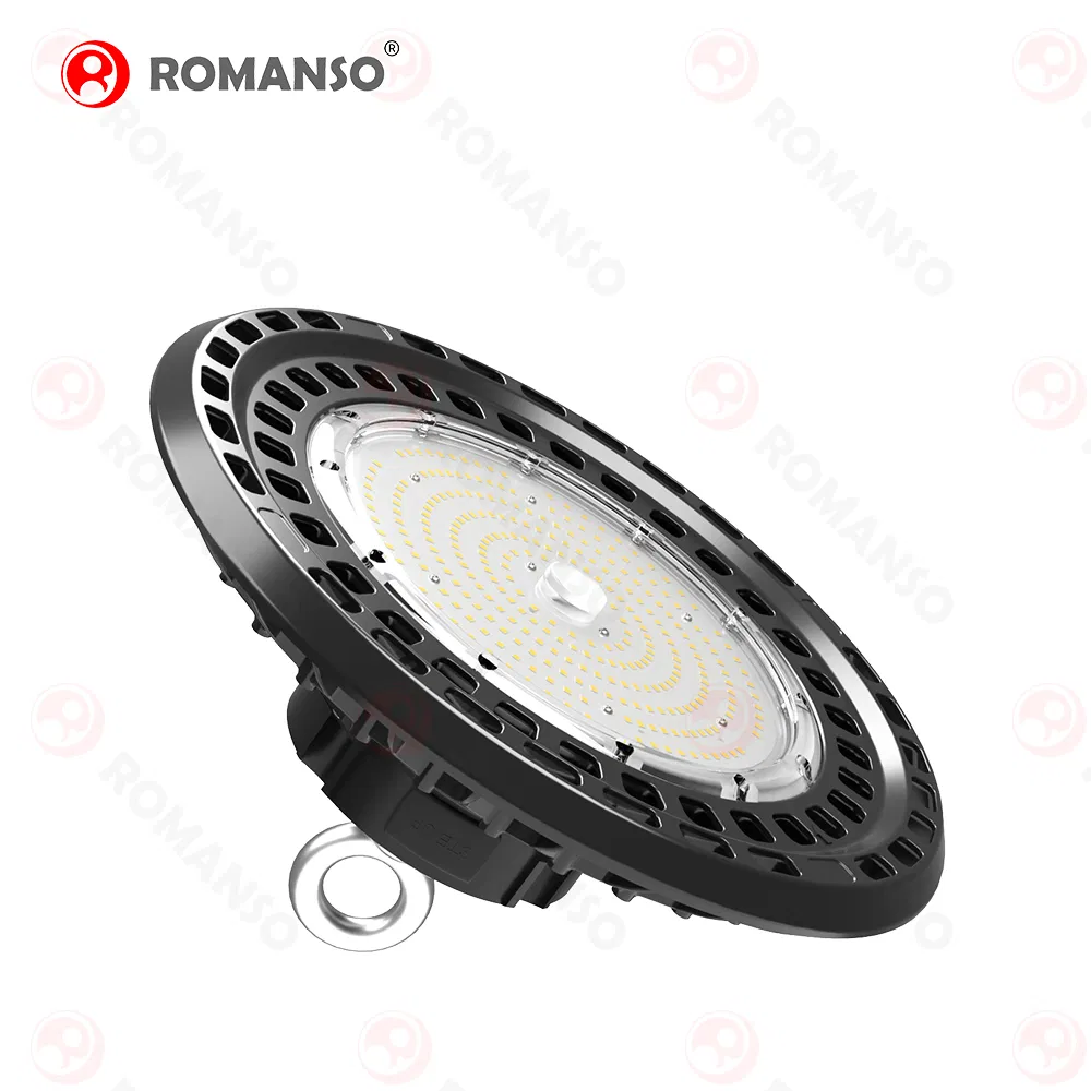 ≥ 50000h 50-60Hz Romanso China Industrial Lighting High Bay Lighting LED Aluminum New