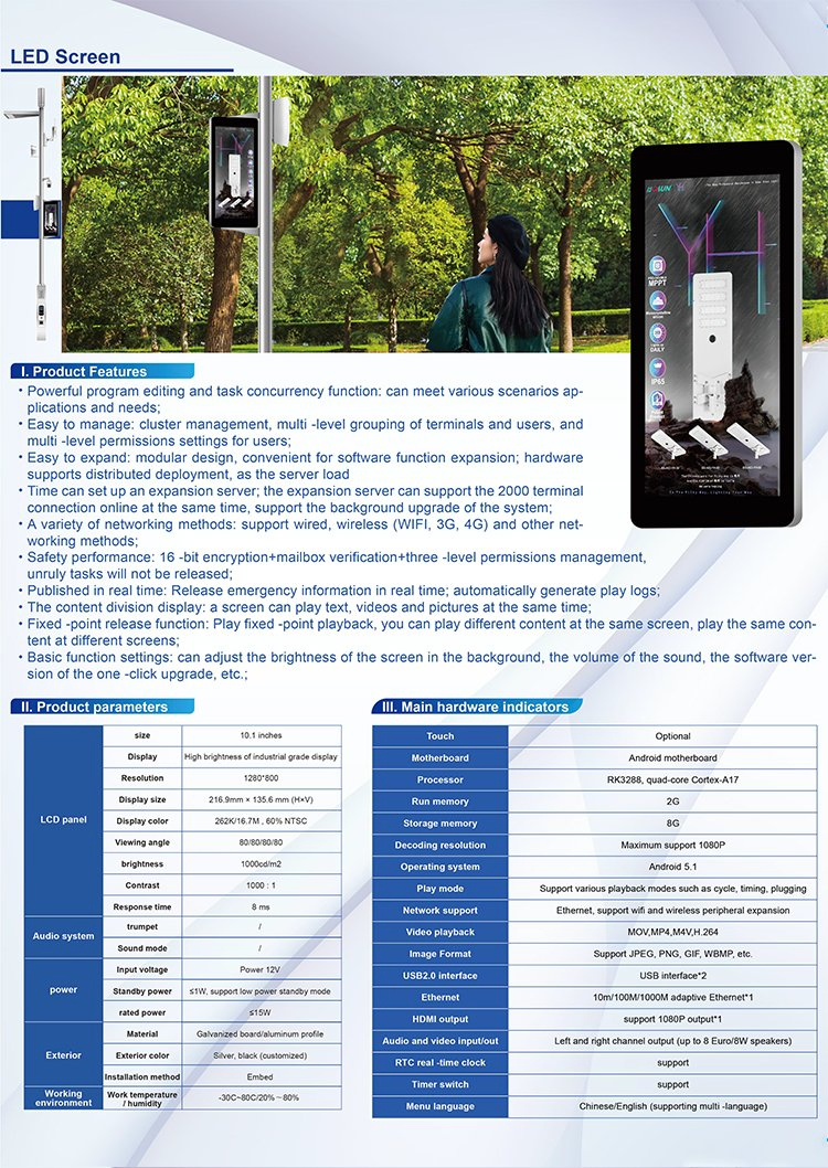 Smart Street Lighting Pole System for Urban Roads