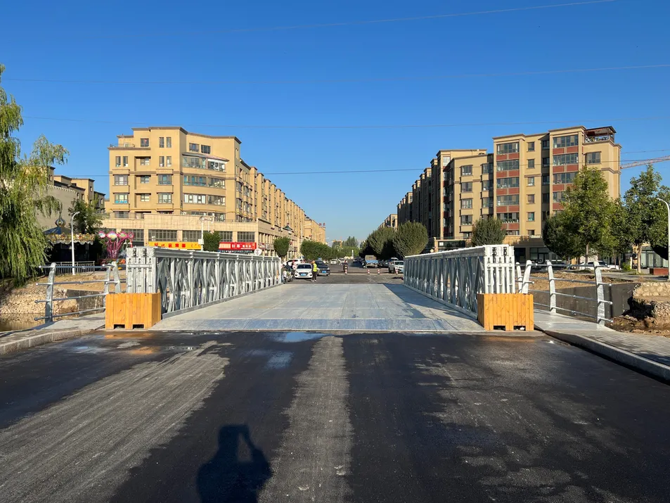 Steel Prefabricated Portable Bailey Bridge