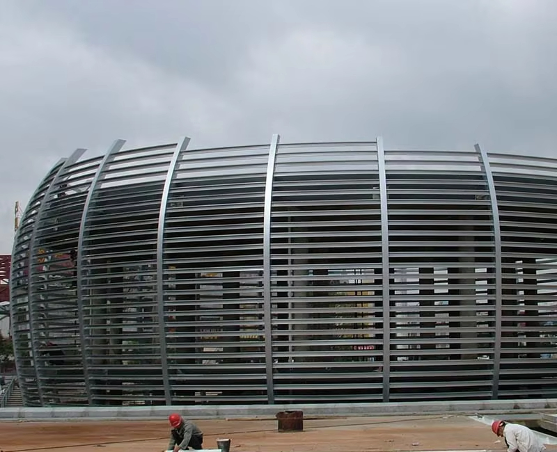 Ibeehive Luxury Stadium Steel Building Fireproof Sports Hall Steel Structure Stadium