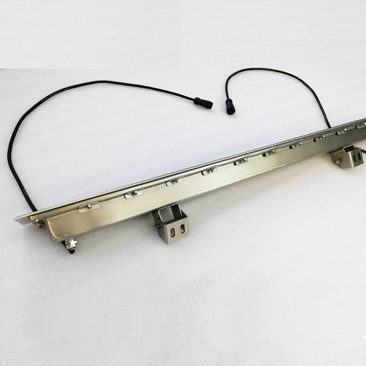 Outdoor Architectural Building Facade IP67 DMX RGB LED Linear Wall Washer Light