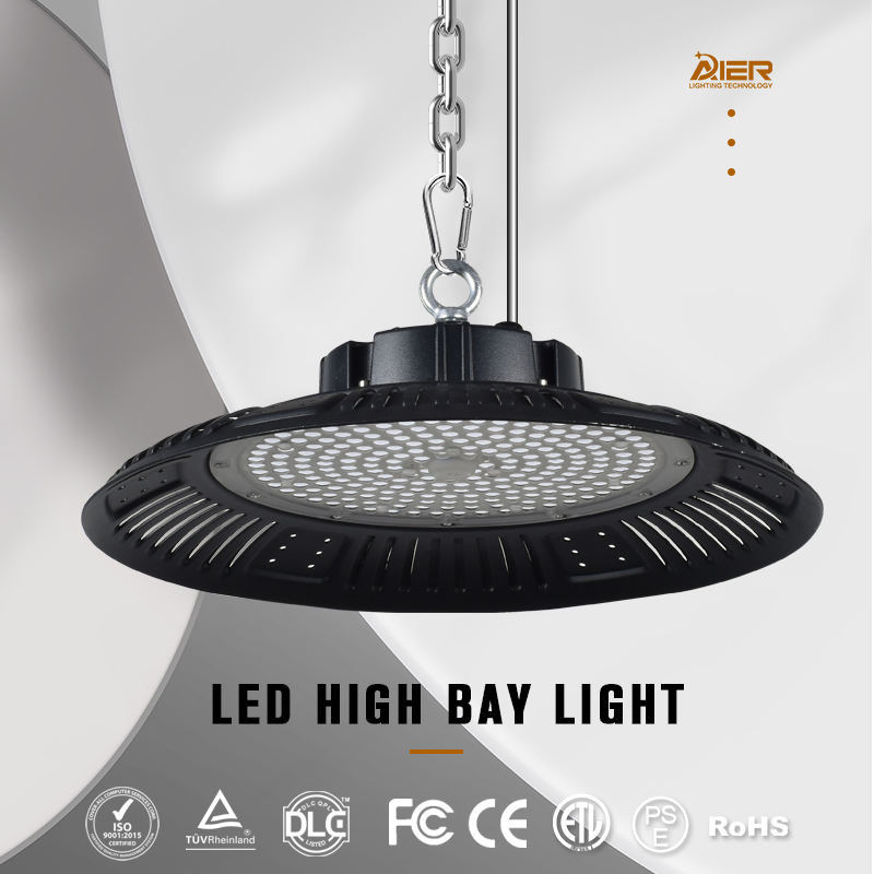 Ultra Bright UFO LED High Bay Lighting for Industrial Spaces