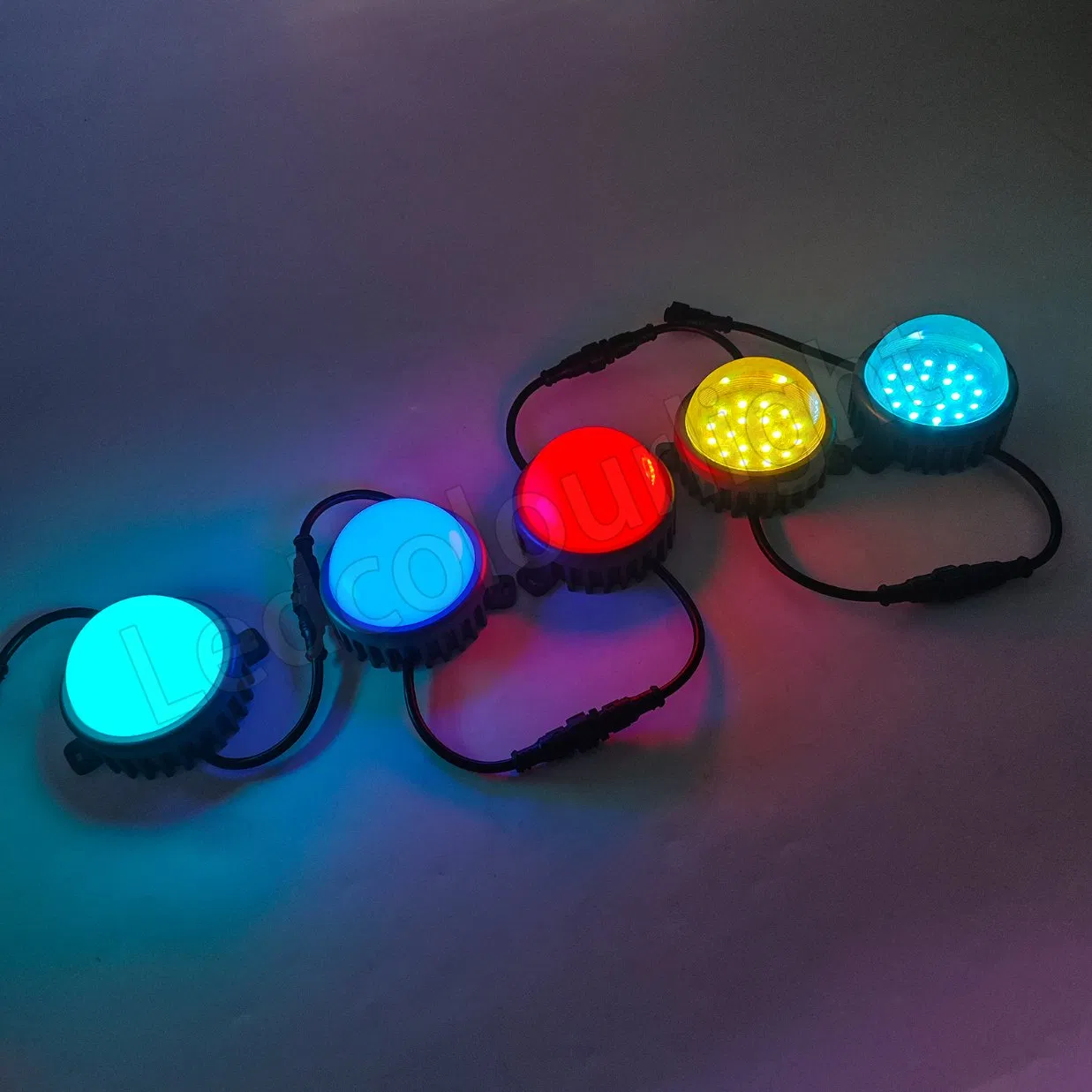 Pixel Point LED Light 100mm Aluminum Base Stage Lighting Architectural Facade Lighting