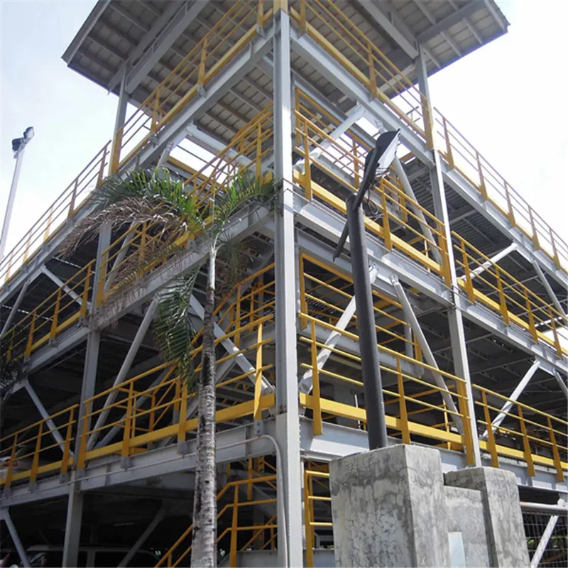 Multi Story Steel Structure Parking Lot for Cars and Motorcycles