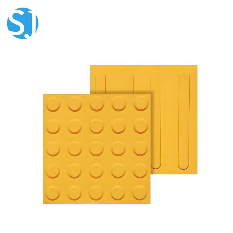PVC Tactile Paving Tile Cost-Effective Tgsi Tactile Indicator for Blind Path Pedestrian Safety Detectable Warning Surface