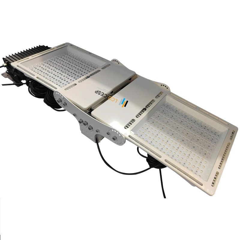 Commercial LED Floodlight 50W-1200W Asymmetric Lamp 100-240VAC 4000K IP67 Waterproof Yoke Mount Design for Outdoor Billboard, Facade, and Architectural Lighting