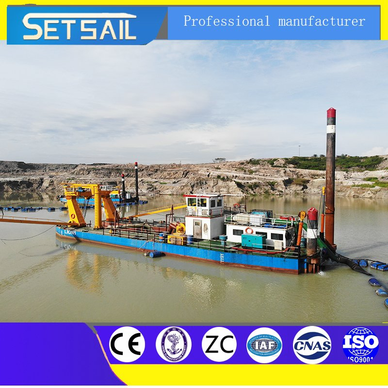 Siemens PLC /Underwater Pump / River Sand / Cutter Head /Hydraulic Control System /Cutter Suction Dredger for River Sand /Mud /Gravel