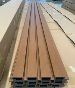 Outdoor WPC Wall Panel - Maintenance Free Moisture Proof Anti-Corrosion Exterior Wall Material
