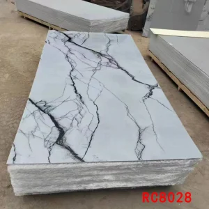 Custom UV marble sheet/UV Coating PVC Marble Sheet Suppliers, Factories