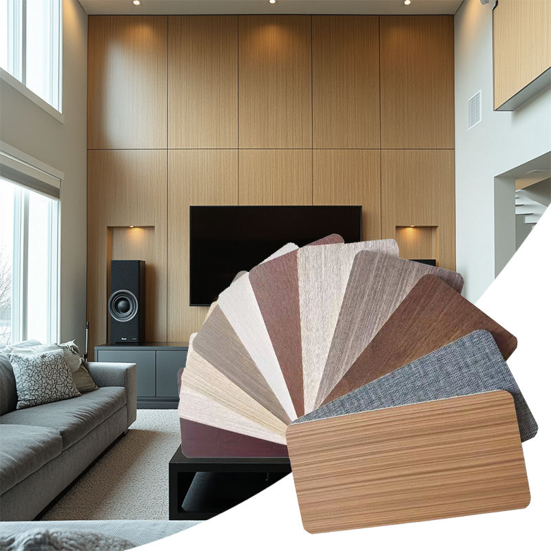 China Eco-Friendly Bamboo Charcoal Wood Veneer Panels Manufacturers, Supplier