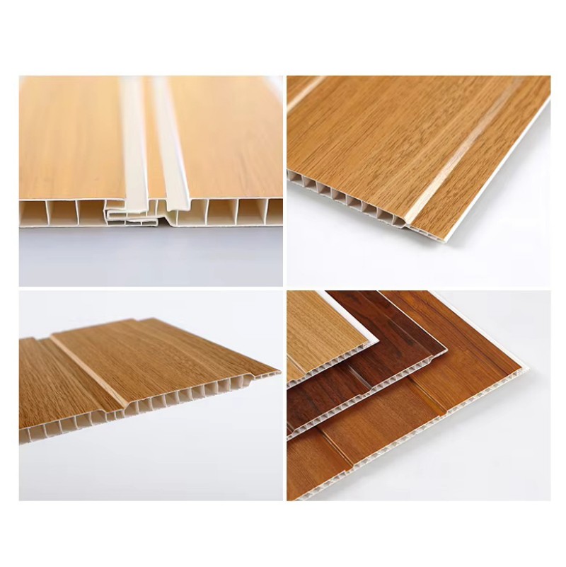 China Premium 8mm Ivory White PVC Ceiling Panel with Wood Grain Texture - Waterproof, Environmentally Friendly, Easy DIY Installation Suppliers, Factories