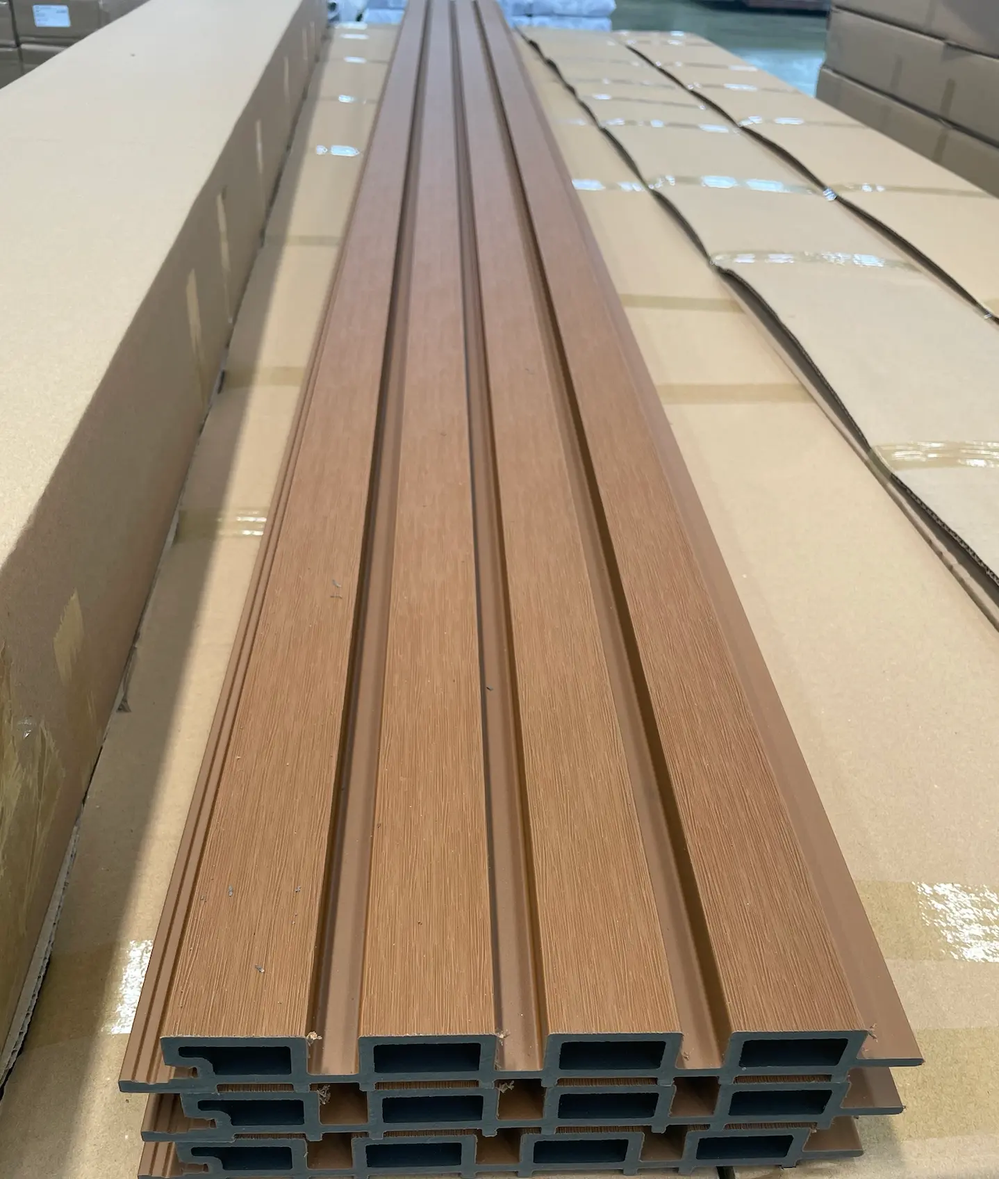 Outdoor WPC Wall Panel - Maintenance Free Moisture Proof Anti-Corrosion Exterior Material