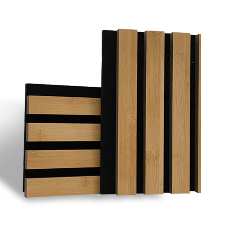 Custom Acoustic Panels Design Wood Slat Wall Acoustic Wood Panels Sound Proof White Custom Sound Proof Wall Panels Light Oak Wooden Slats Acoustic Panels Supplier, Factory