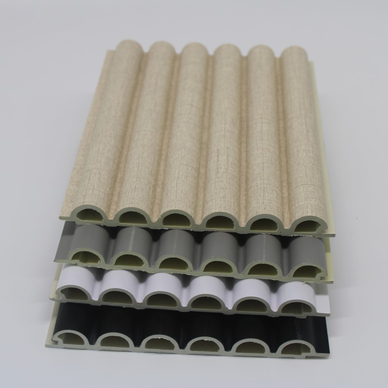 China Modern Semicircular WPC Wall Panel Design Supplier, Suppliers