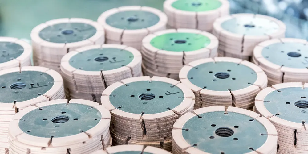 Diamond Disc Saw Blade Side View