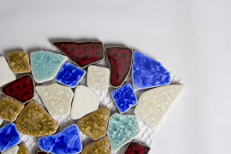 Foshan Factory Price Wall Decorative Colorful Ceramic Glazed Mosaic Tile