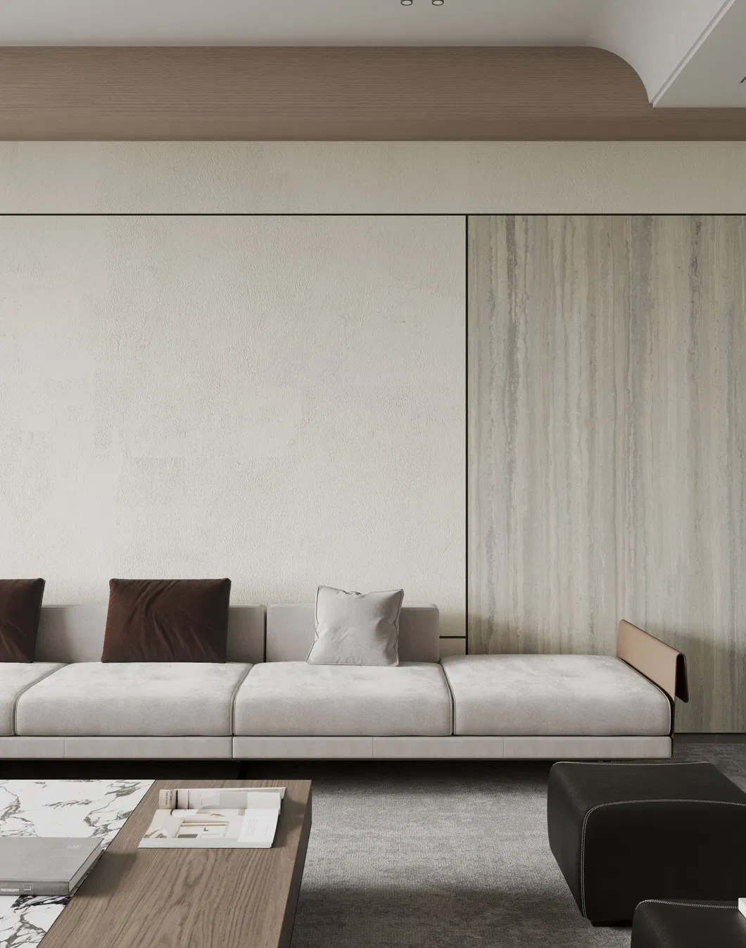 Sintered Stone Slab Close-up