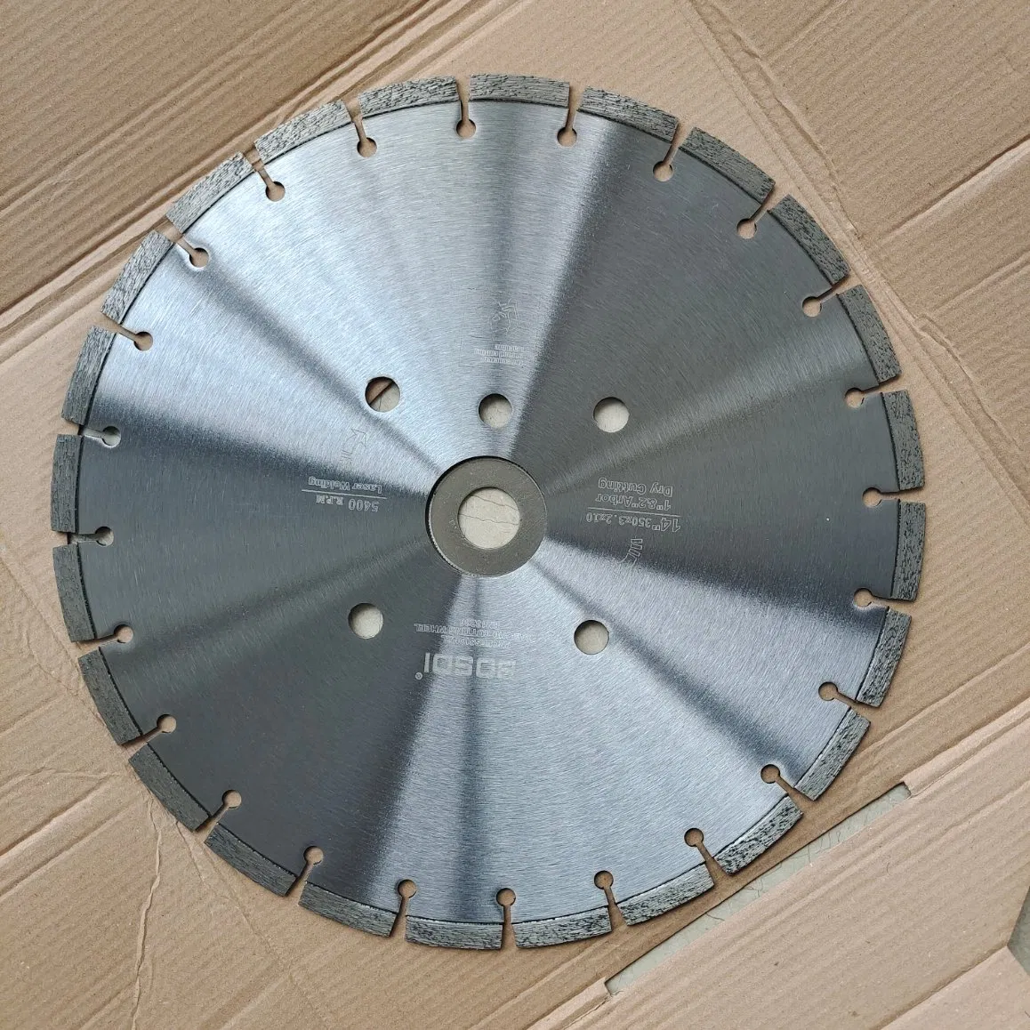 Quarry Stone Machine Dry Wet Cutting Blade for Granite Marble Stone