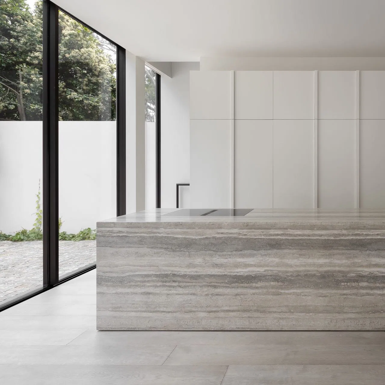 Living Room Floor Tiles 6mm Sintered Stone 1200X2700 Marble Travertine Porcelain Slabs