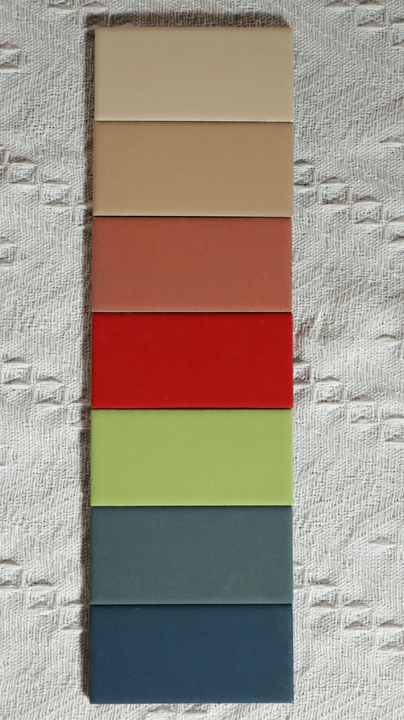 45X95mm Acid-Wear Resistant Ceramic Tile Natural Matte Color Glazed Wall Tile for Commercial &amp; Living Space