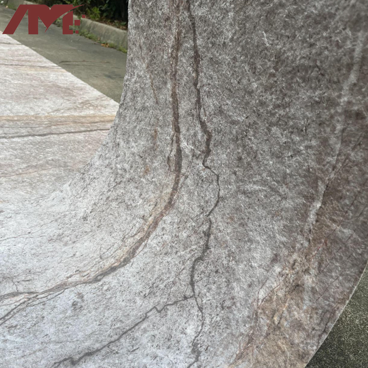 Outdoor/Indoor Decorative Handmade Irregular Ultra Thin Limestone Soft Stone Wall Tiles 600X1200mm