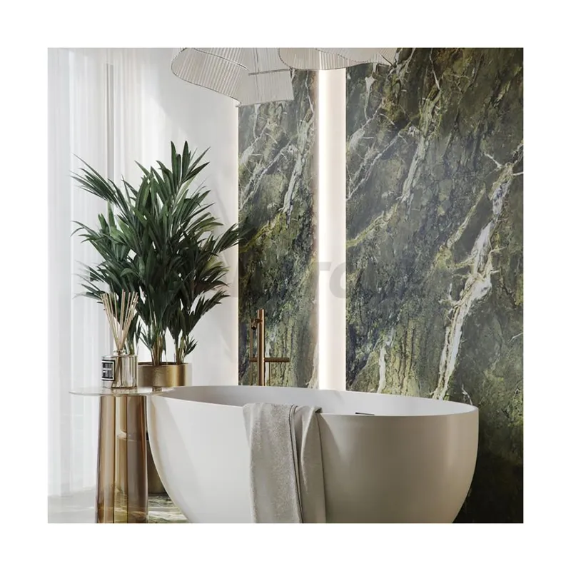 Natural Stone Marble Bathroom Shower Wall