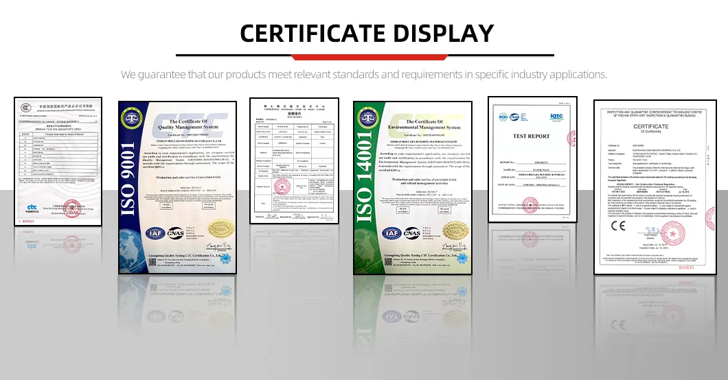 Certifications Display