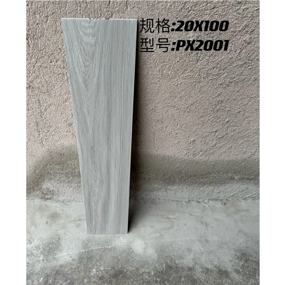 200X1000mm Matte Surface Wood Look Floor Porcelain Anti-Slip Tiles for Decoration