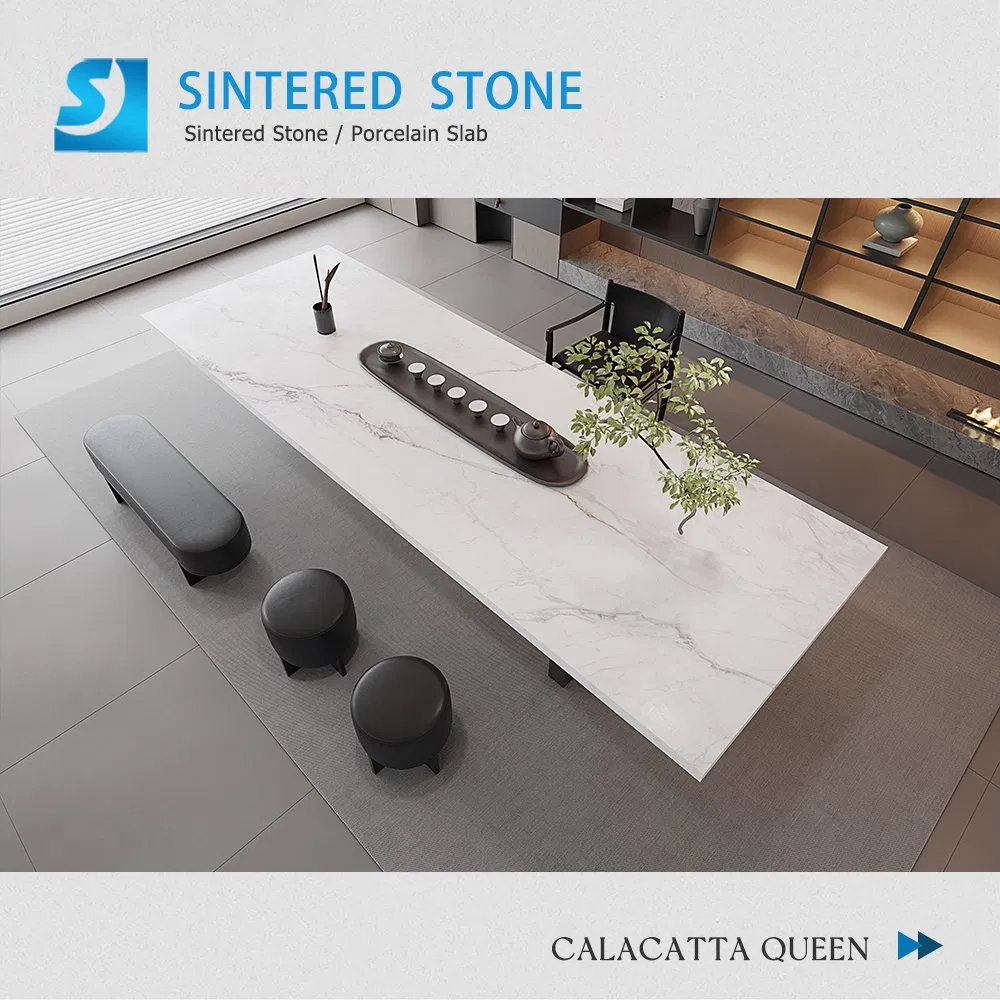 Antibacterial Eco Friendly Matte Glazed Porcelain Sintered Stone Coffee Table (1200X2400mm) Heat Resistant Stain Proof Made in Guangdong Foshanchina