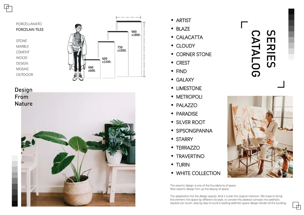 Porcelain Tile Showcase