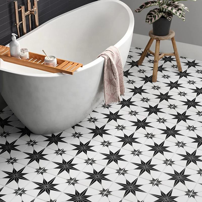 Factory Direct Sale Modern Marble Porcelain Floor Tile Wood Effect for House Elevation Villa Glazed Tiles