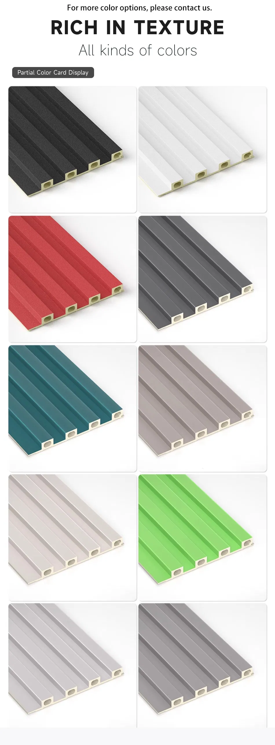 Wood Grain Grille Wall Panel 9