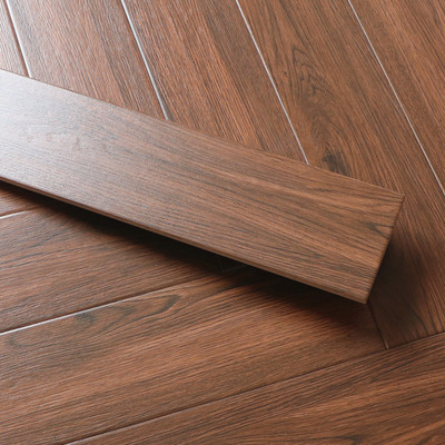 Large Format 200X1200mm Walnut Grain Ceramic Tile Rectified Finish Dark Brown Glazed Wood Pattern Floor Planks