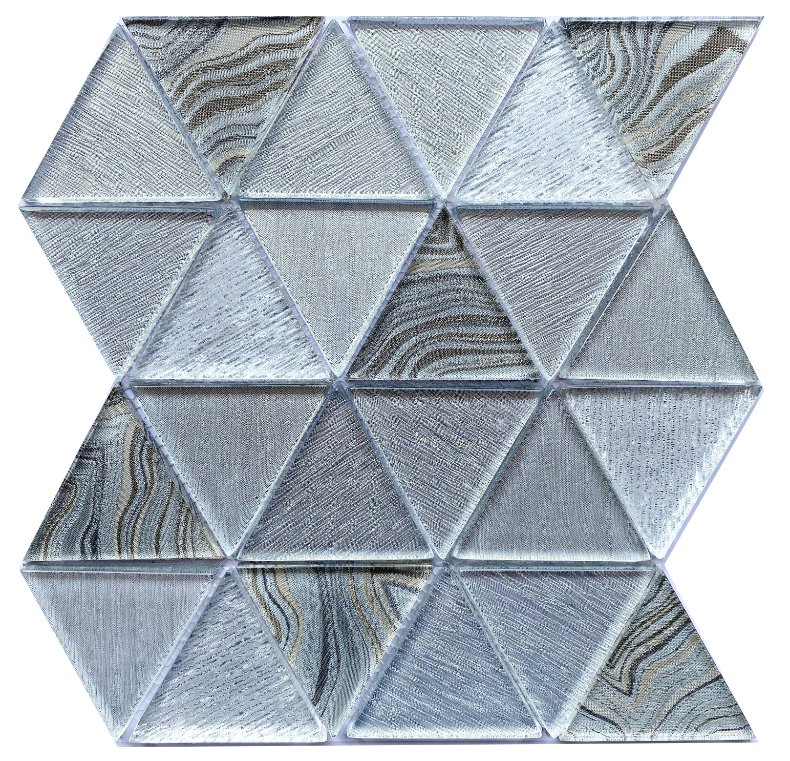 for Wall and Floor Wholesale Design Decorative Glass Mosaic Tile